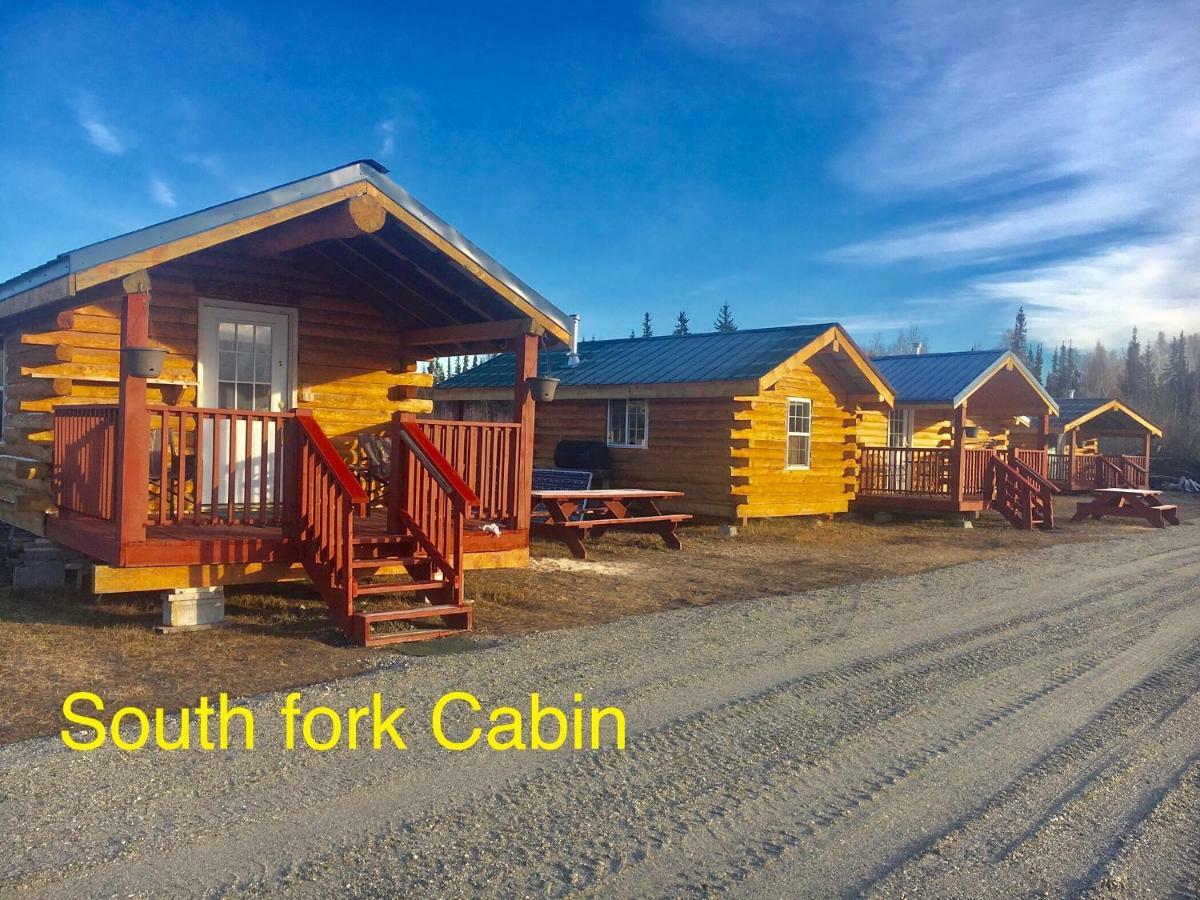 Alaska Log Cabins On The Pond Clear Creek Park Exterior photo